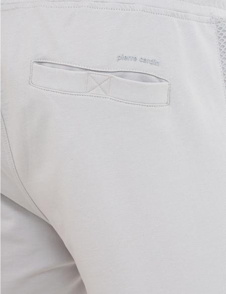 Gri Melanj Standart Fit Örme Şort - 50233260036