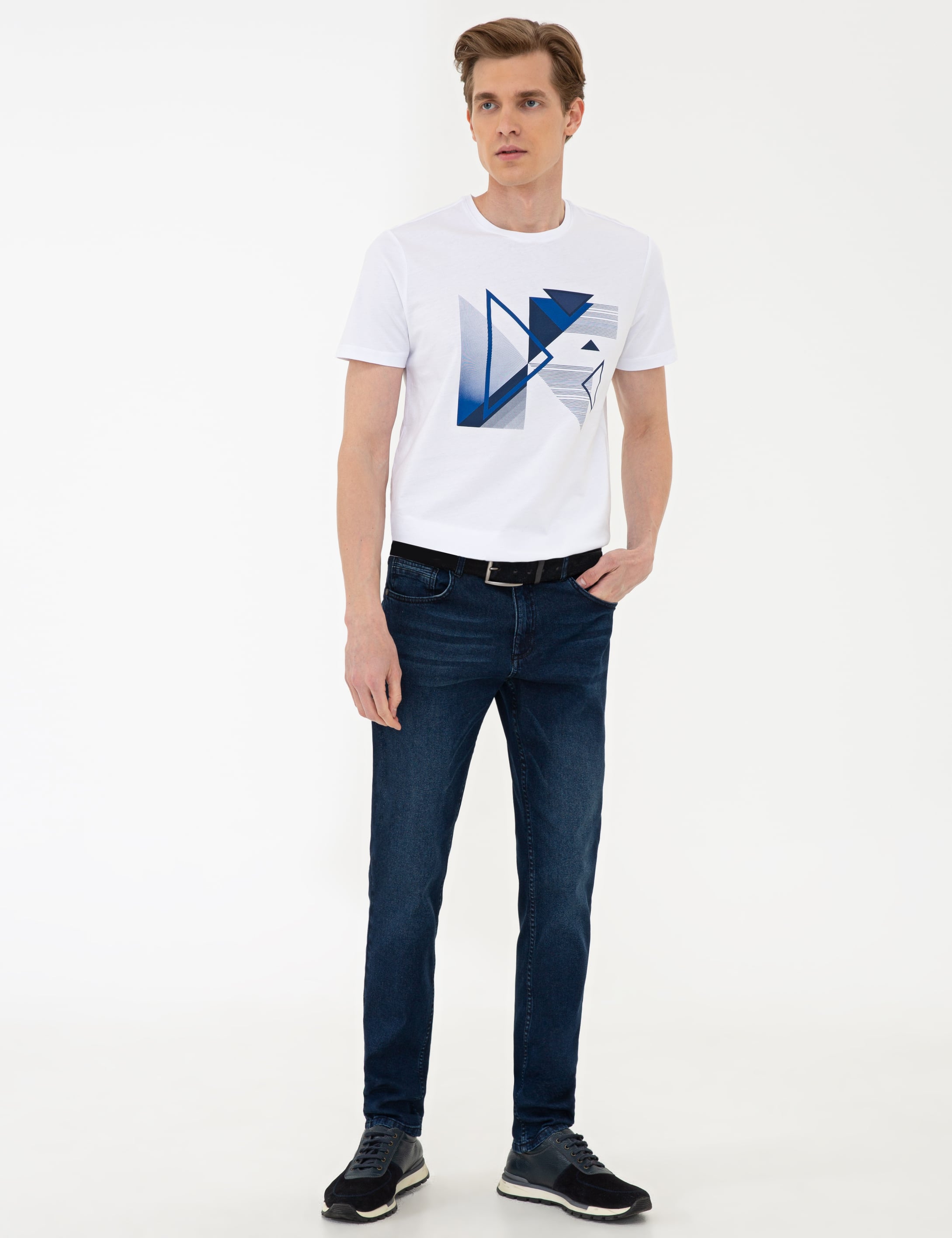 İndigo Slim Fit Jean Pantolon