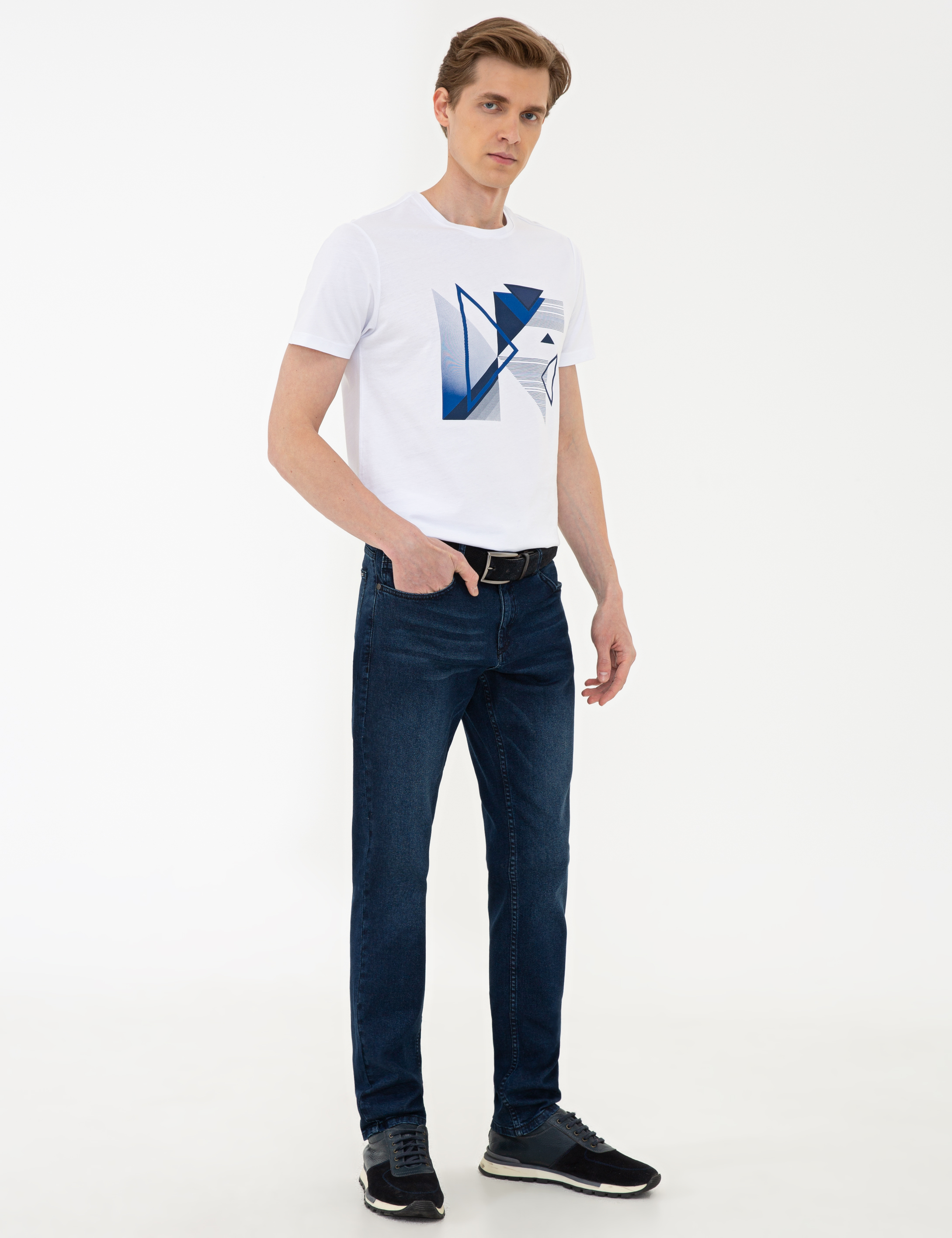 İndigo Slim Fit Jean Pantolon - Image 2