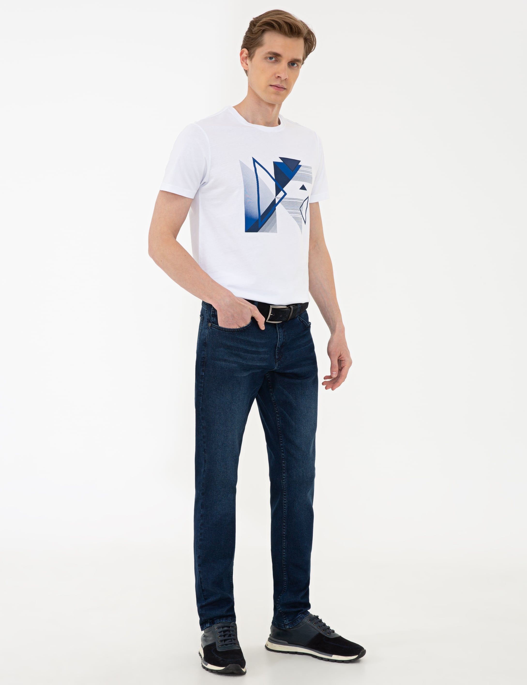 İndigo Slim Fit Jean Pantolon