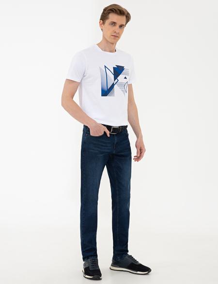 Indigo Slim Fit Denim Pantolon - 50240092052