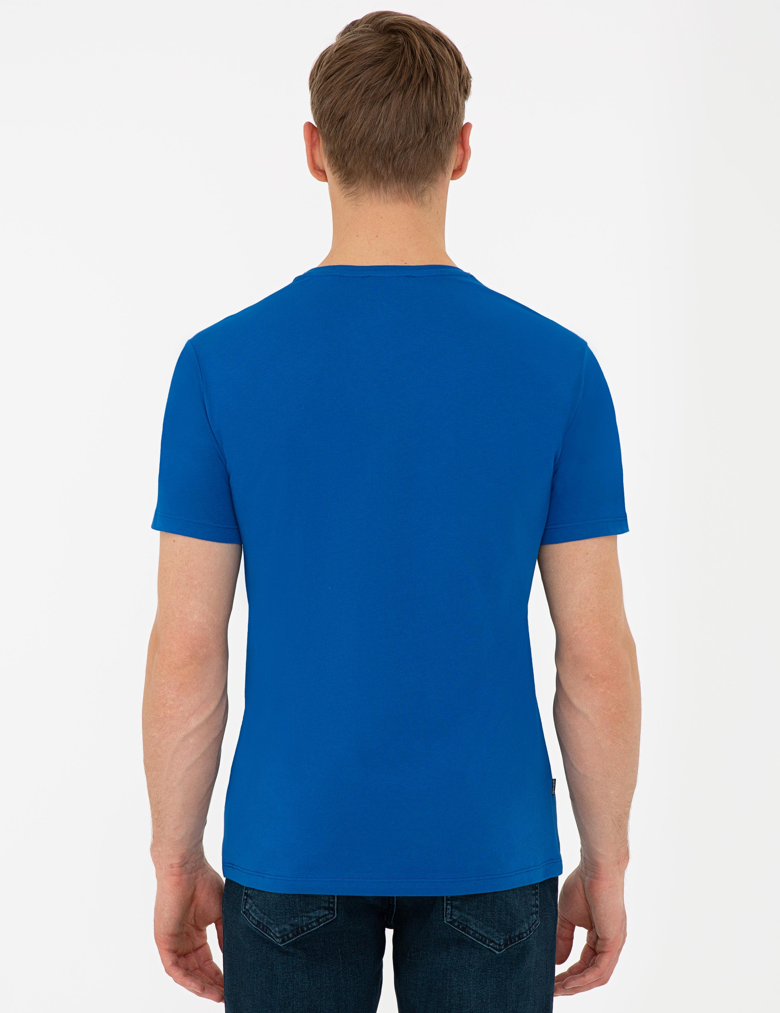 Sax Slim Fit Bisiklet Yaka T-Shirt