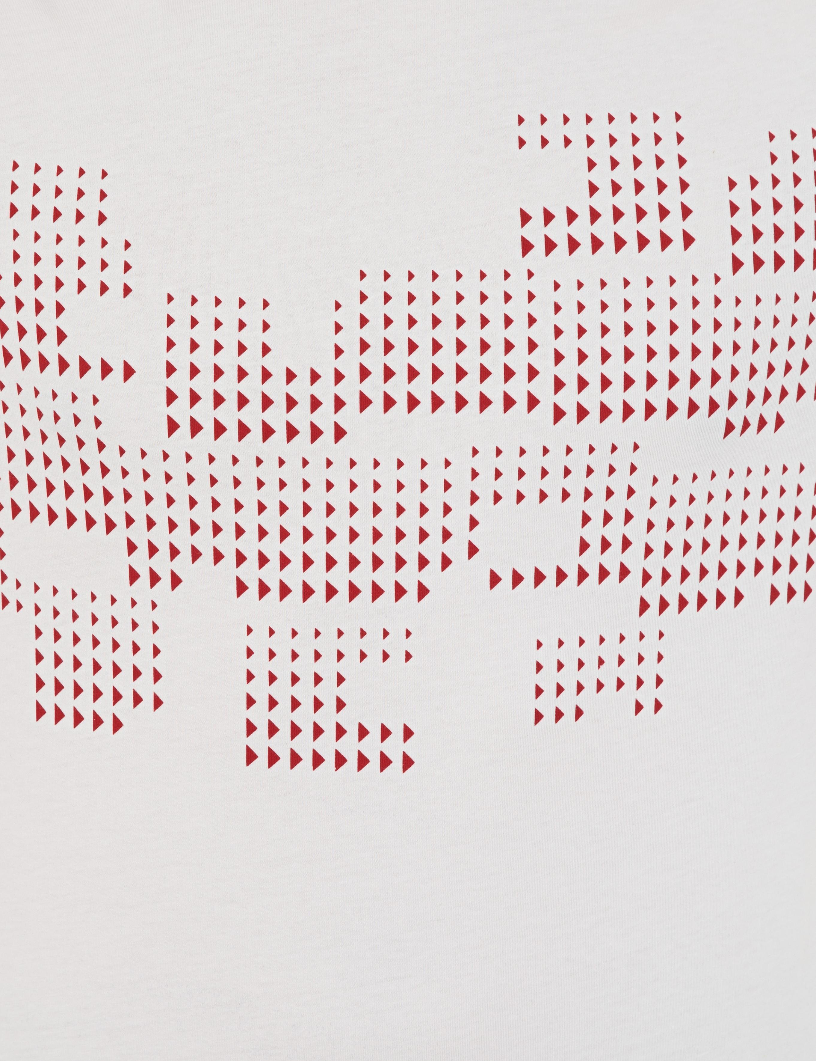 Ecru Slim Fit Bisiklet Yaka T-Shirt