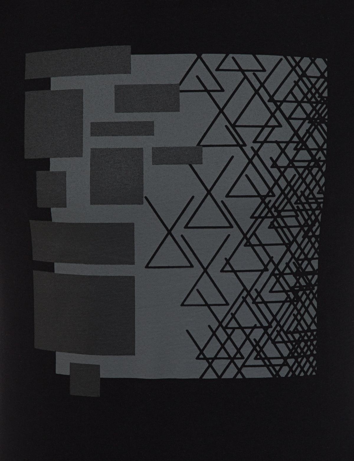 Siyah Slim Fit Bisiklet Yaka T-Shirt - 50241532020