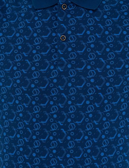 Lacivert Slim Fit Polo Yaka T-Shirt - 50242059020