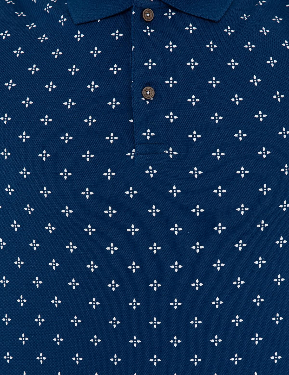 Lacivert Slim Fit Polo Yaka T-Shirt - 50242066019