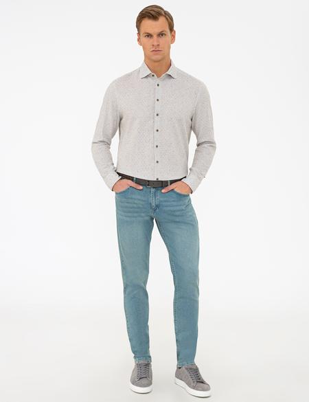 Açık Mavi Slim Fit Denim Pantolon - 50240087068