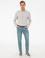 Açık Mavi Slim Fit Denim Pantolon