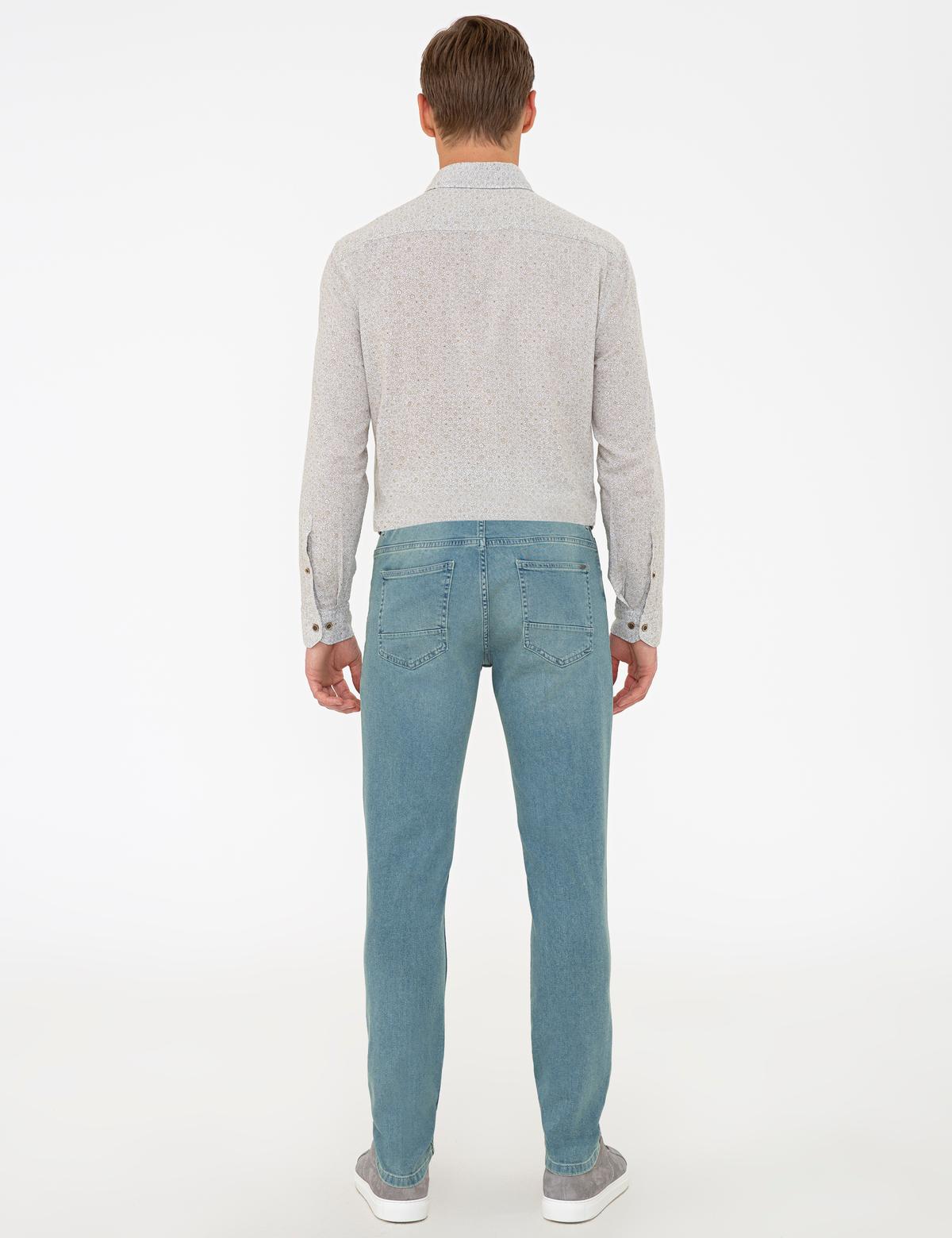 Açık Mavi Slim Fit Denim Pantolon - 50240087068