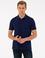 Lacivert Slim Fit Basic Polo Yaka T-Shirt