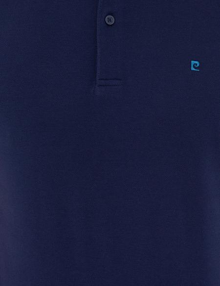 Lacivert Slim Fit Basic Polo Yaka T-Shirt - 50239843038