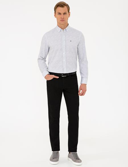 Siyah Slim Fit Denim Pantolon - 50240091060