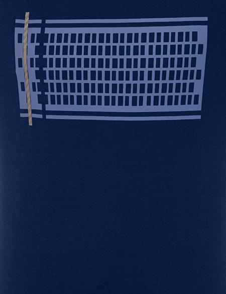 Lacivert Slim Fit Bisiklet Yaka Tişört - 50233268078