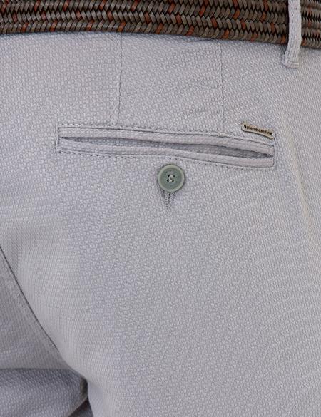 Gri Slim Fit Chino Pantolon - 50240326179