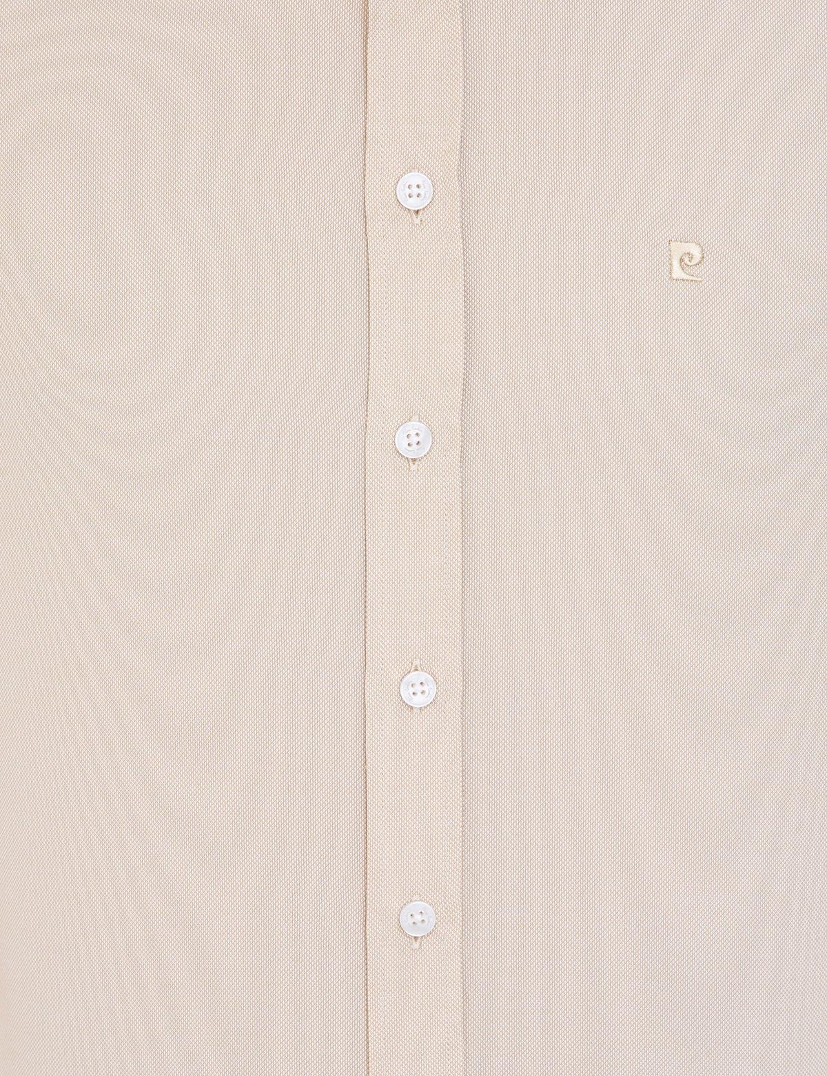 Bej Slim Fit Uzun Kollu Gömlek - 50240379008