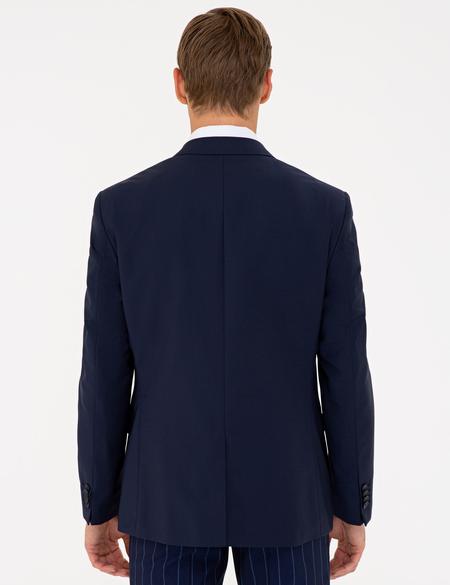 Lacivert Slim Fit Ceket - 50175609065