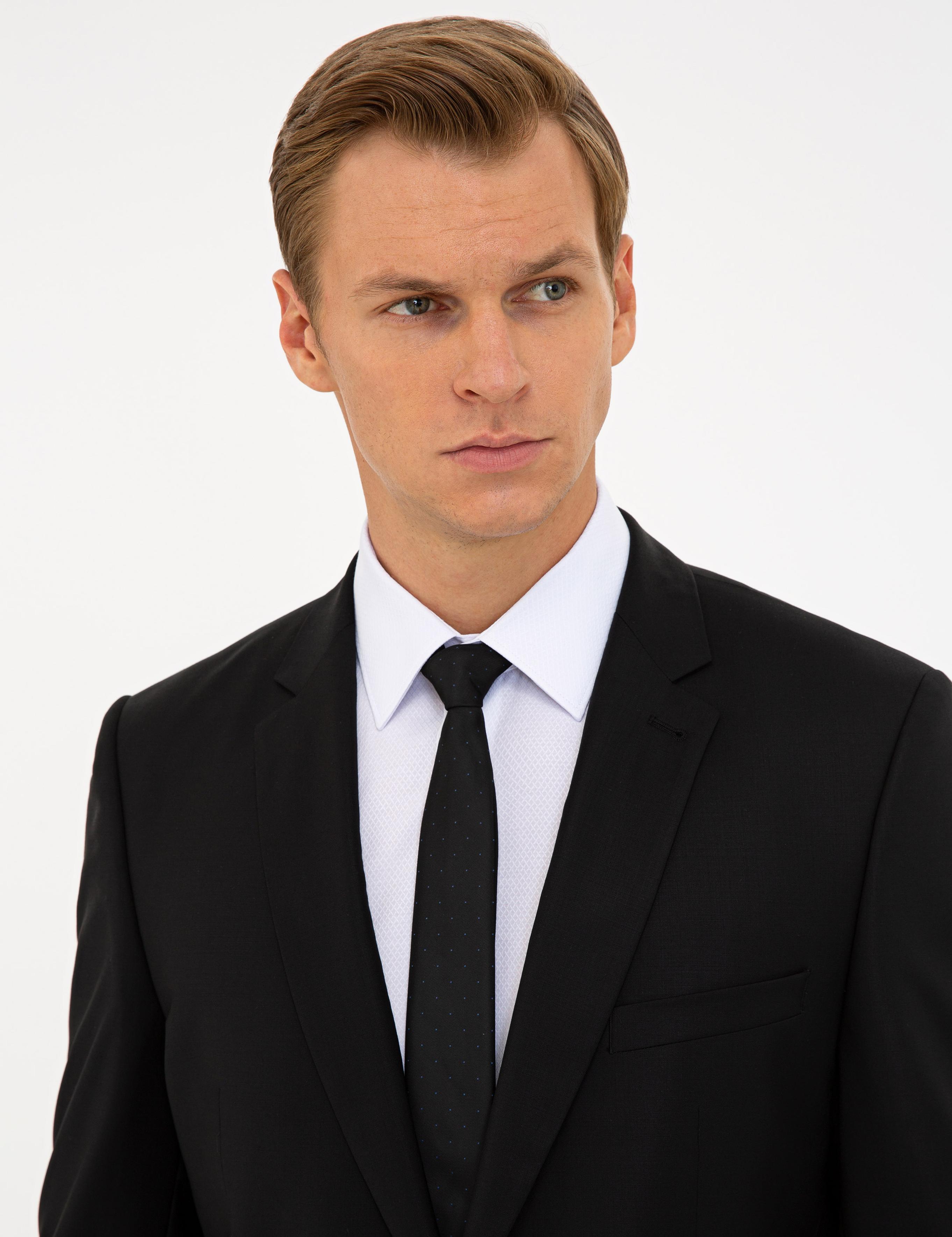 Siyah Slim Fit Ceket