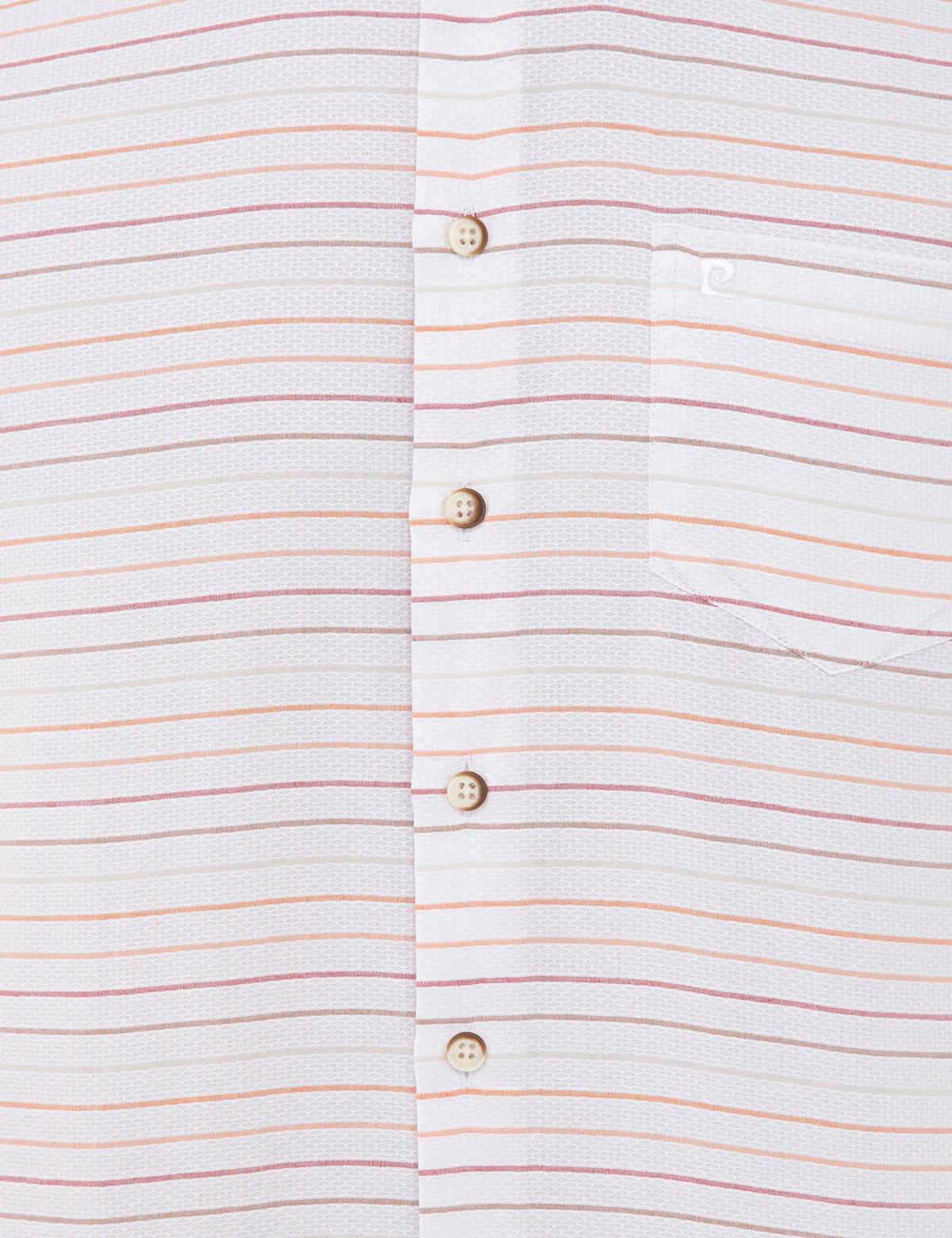 Beyaz Regular Fit Kısa Kollu Gömlek - 50237427005