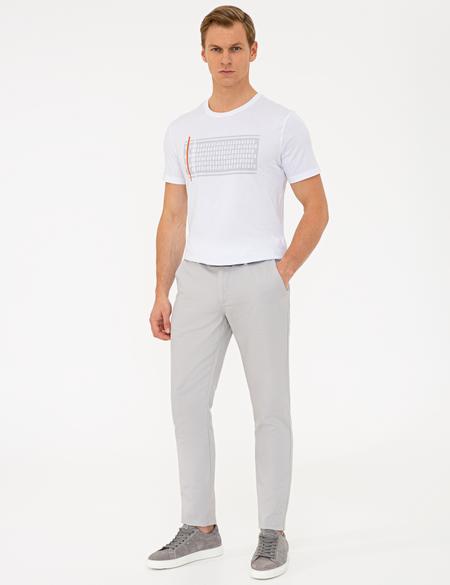Taş Slim Fit Kanvas Pantolon - 50240397219