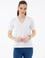 Beyaz Triko Tişört