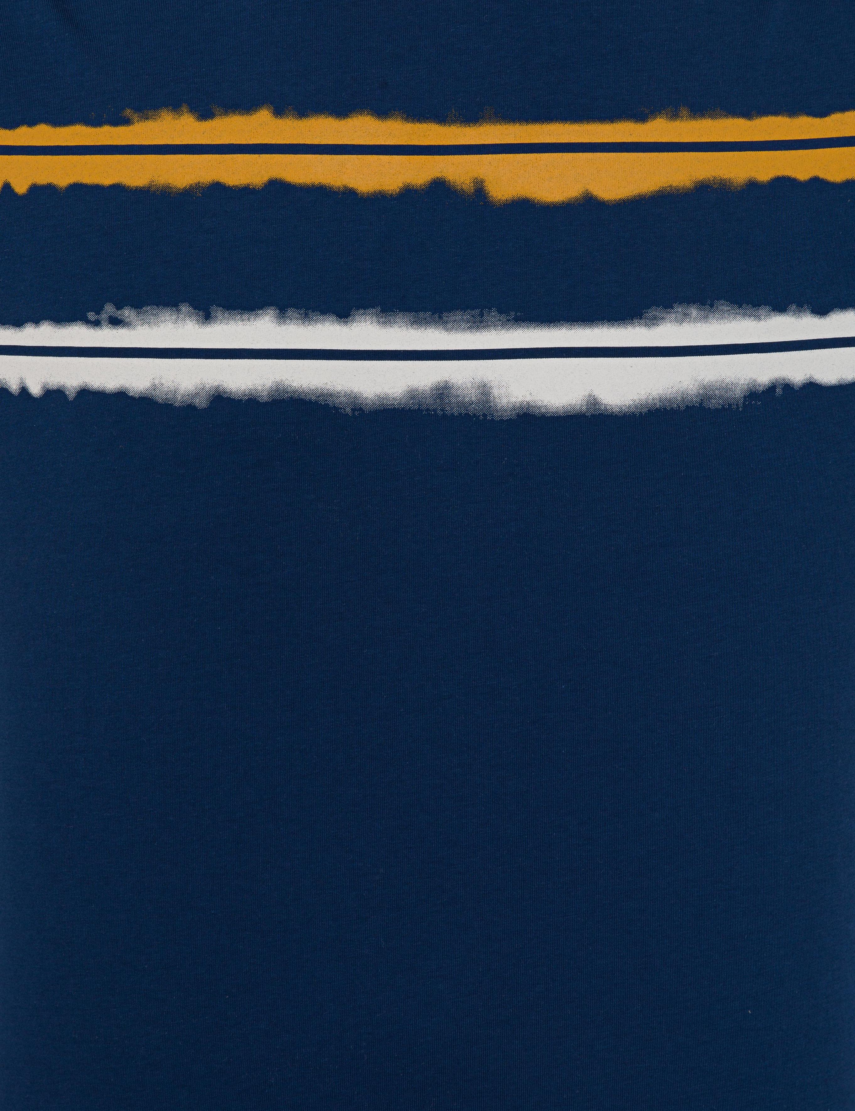 Lacivert Slim Fit Bisiklet Yaka Tişört