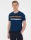 Lacivert Slim Fit Bisiklet Yaka Tişört