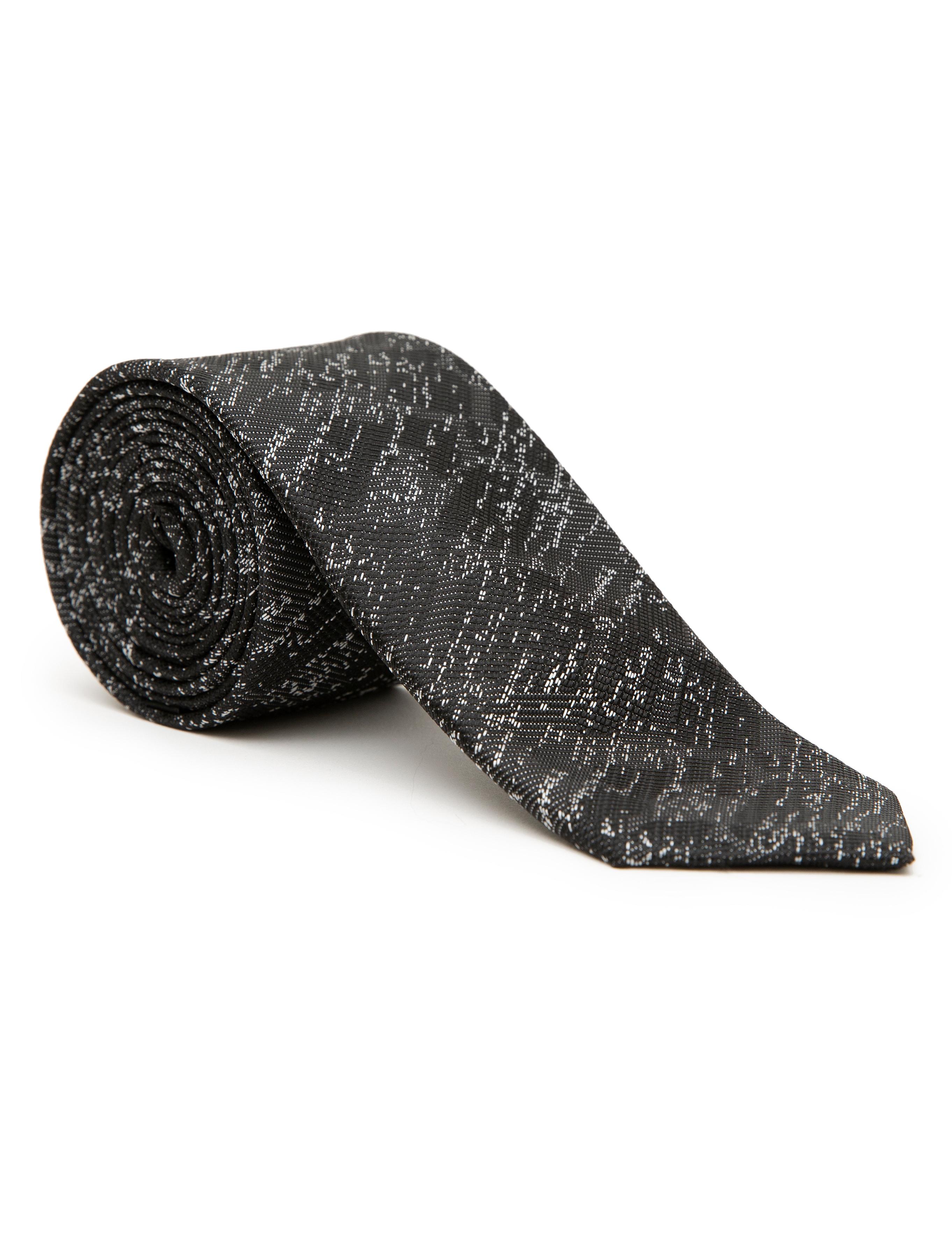 Siyah 3'lü Kravat Seti