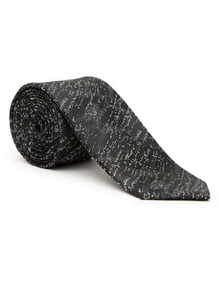 Siyah 3'lü Kravat Seti - 50244742001