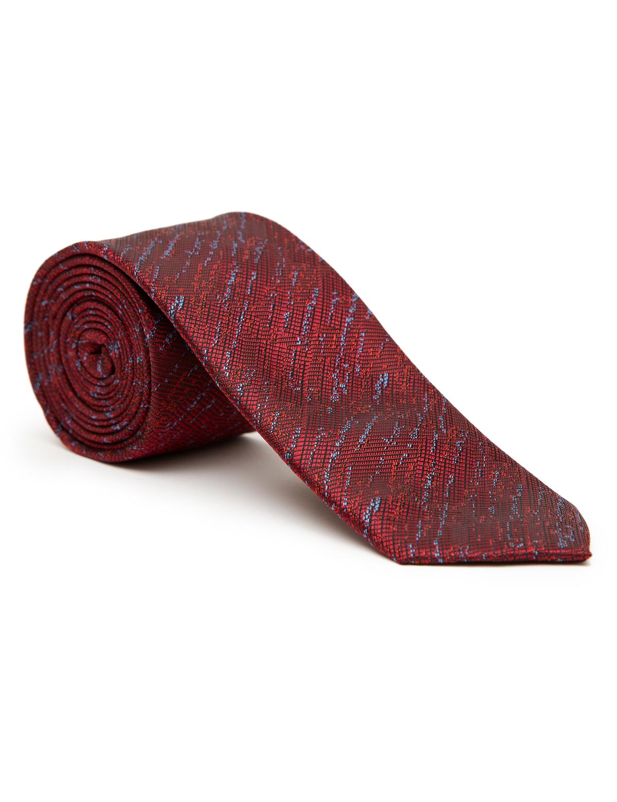 Bordo 3'lü Kravat Seti - 50244742004