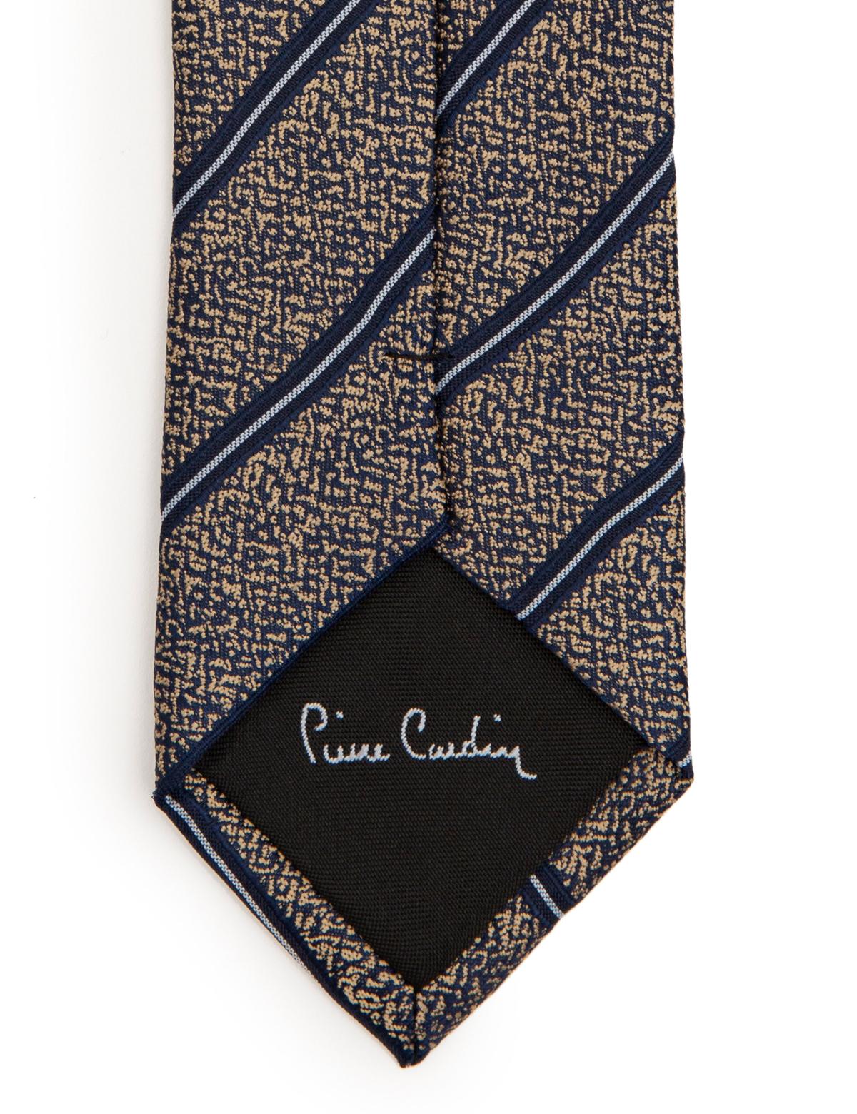 Bej 3'lü Kravat-Mendil-Kravat İğnesi Set - 50244733003