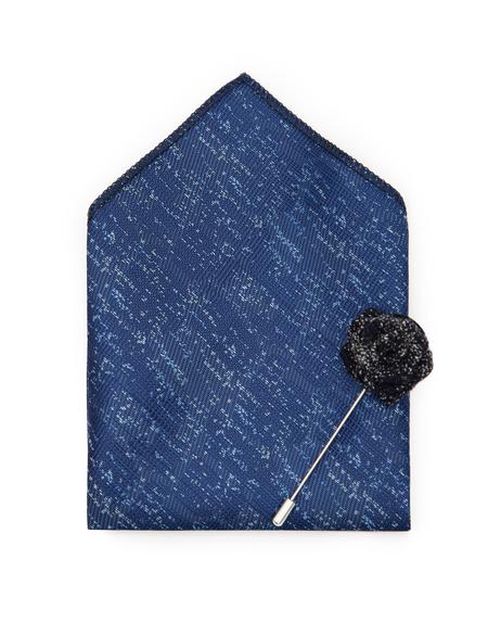 Lacivert 3'lü Kravat Seti - 50244742002