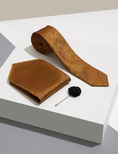 Hardal 3'lü Kravat Seti - 50244742003