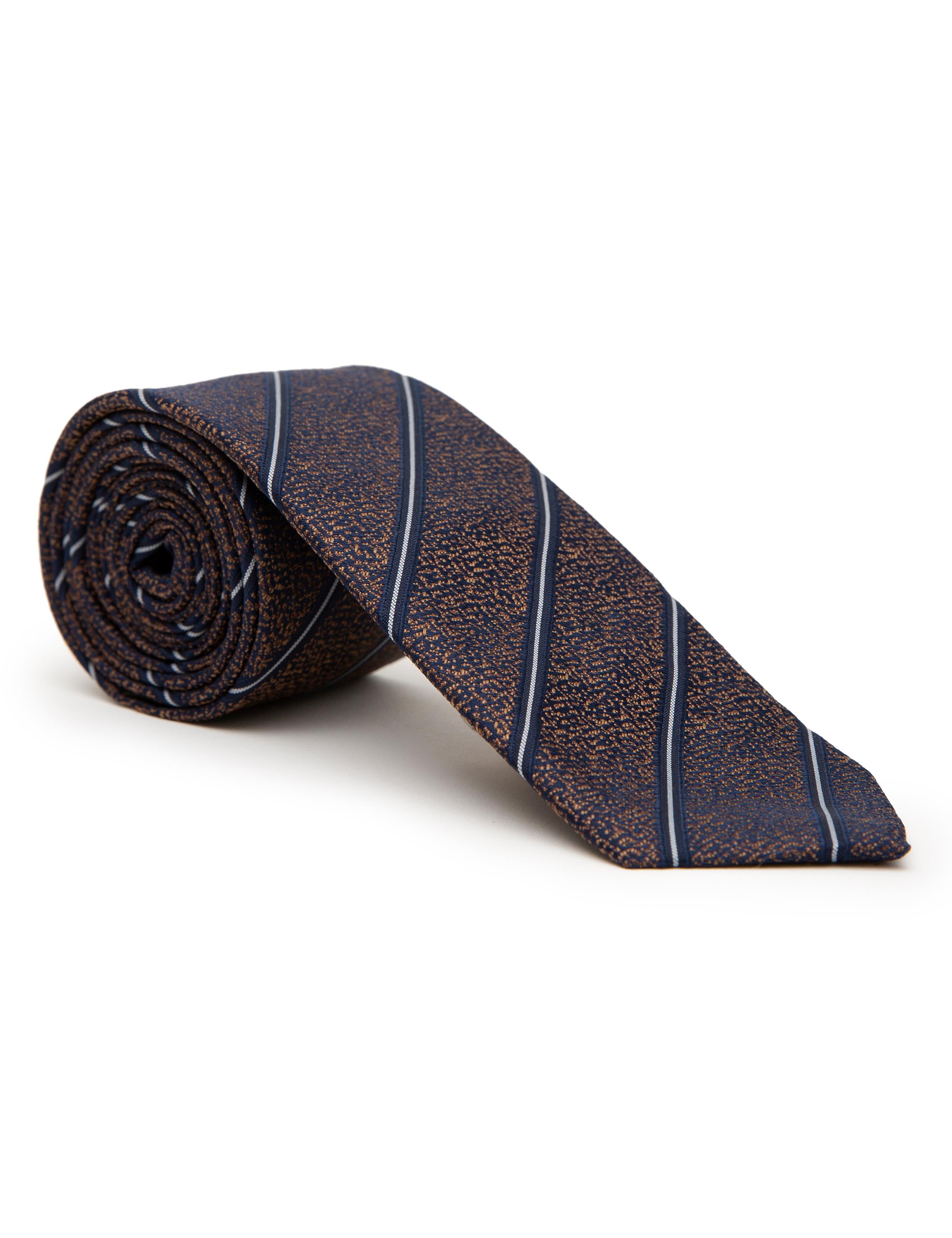 Kahverengi 3'lü Kravat Seti