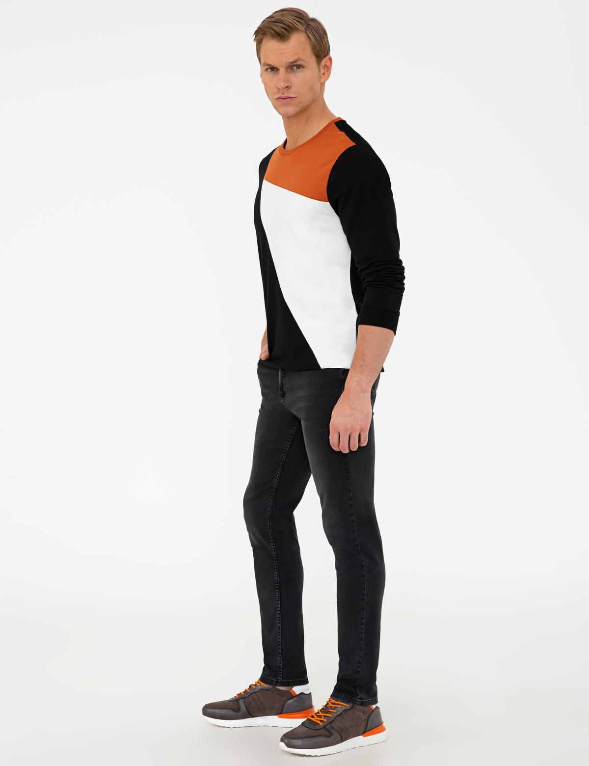 Antrasit Slim Fit Denim Pantolon - 50240084056