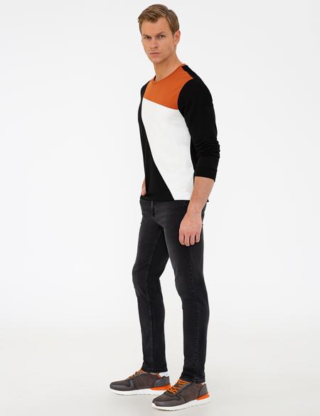 Antrasit Slim Fit Denim Pantolon - 50240084056