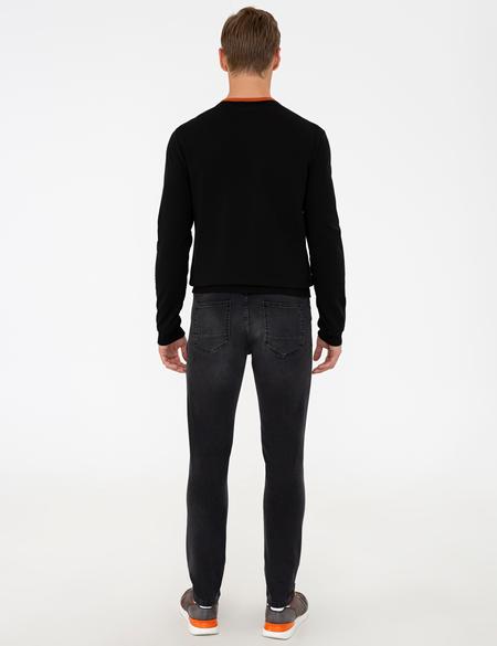 Antrasit Slim Fit Denim Pantolon - 50240084056