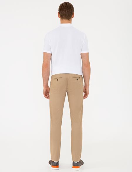 Camel Slim Fit Kanvas Pantolon - 50240401074