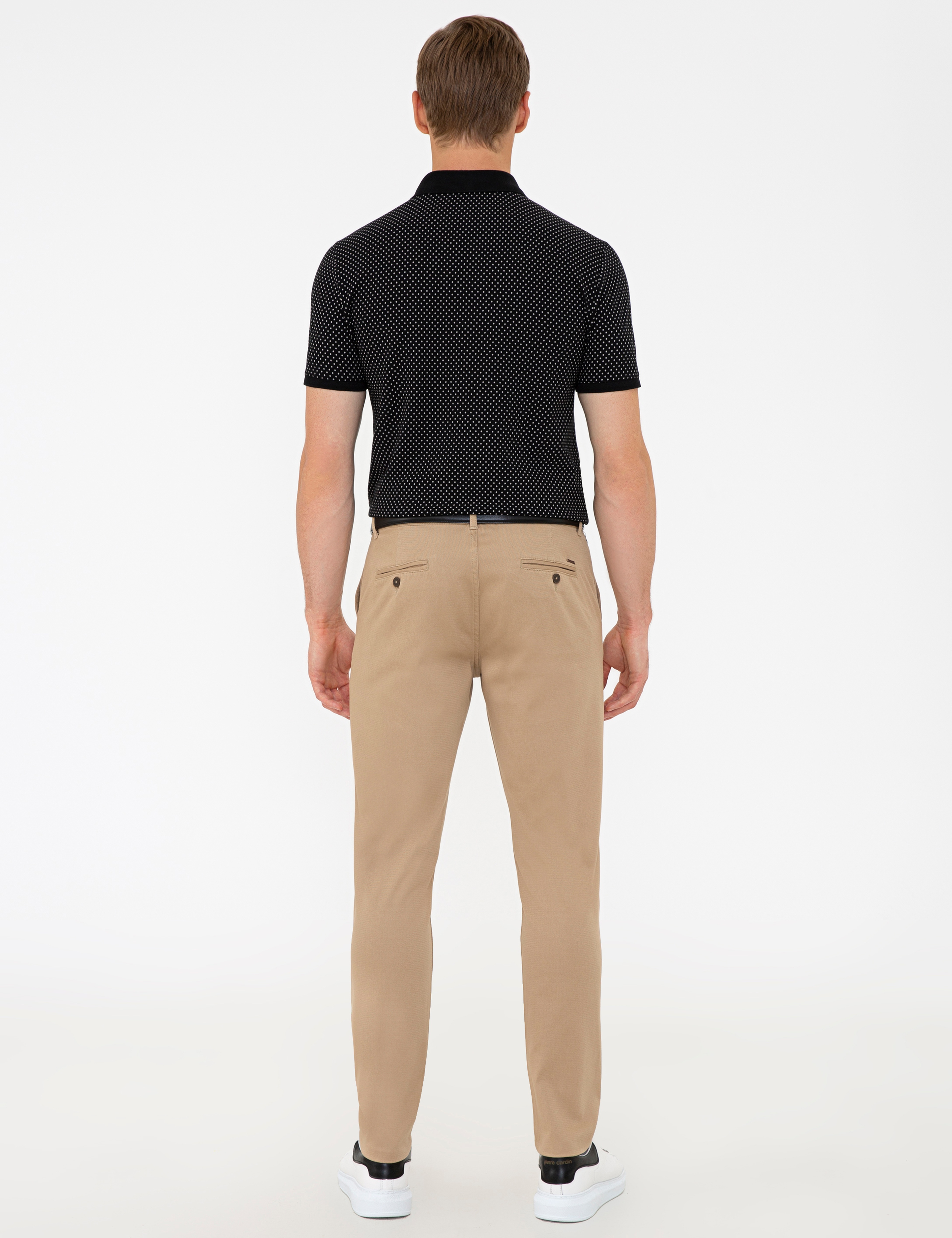 Camel Slim Fit Chino Pantolon