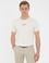 Bej Slim Fit Bisiklet Yaka Tişört