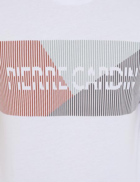 Beyaz Slim Fit Tişört - 50241507001