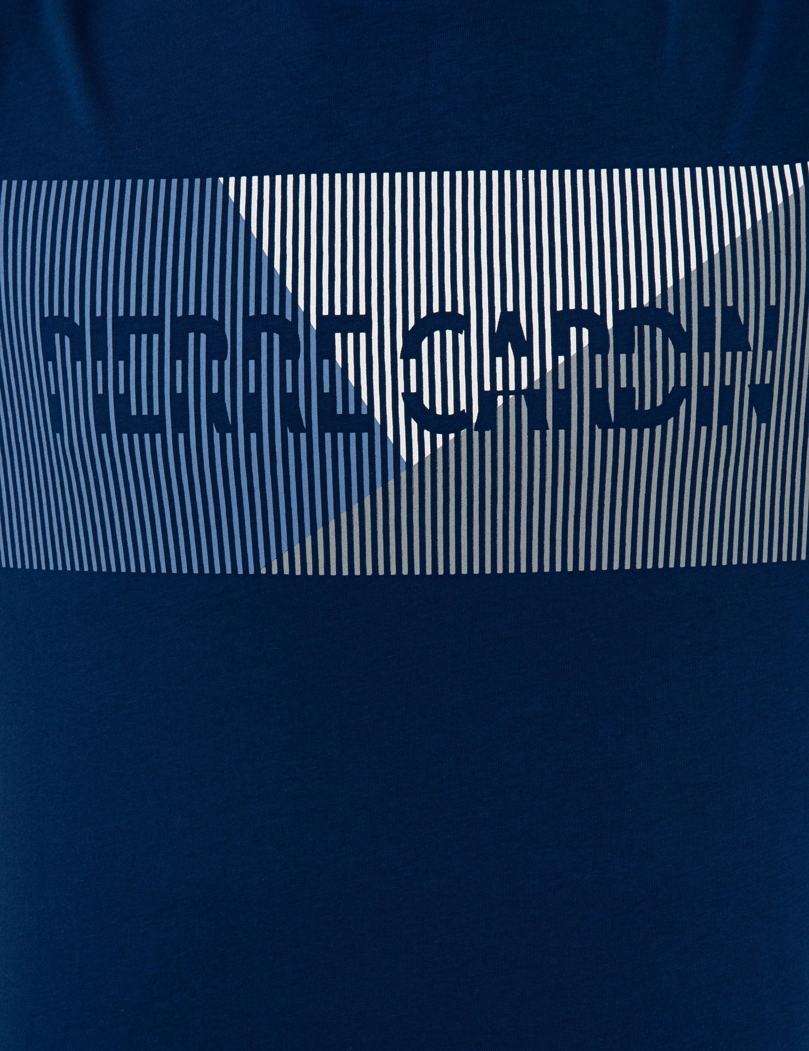 İndigo Slim Fit Bisiklet Yaka Tişört