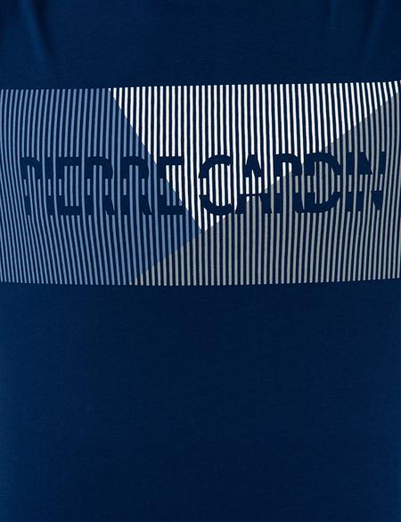 İndigo Slim Fit Bisiklet Yaka Tişört - 50241507015