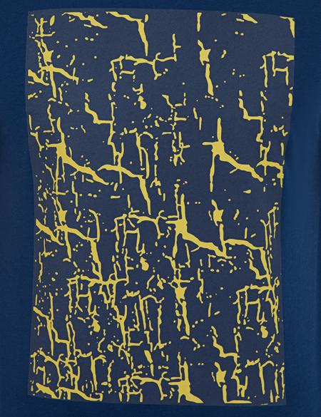 Lacivert Slim Fit Tişört - 50241524007