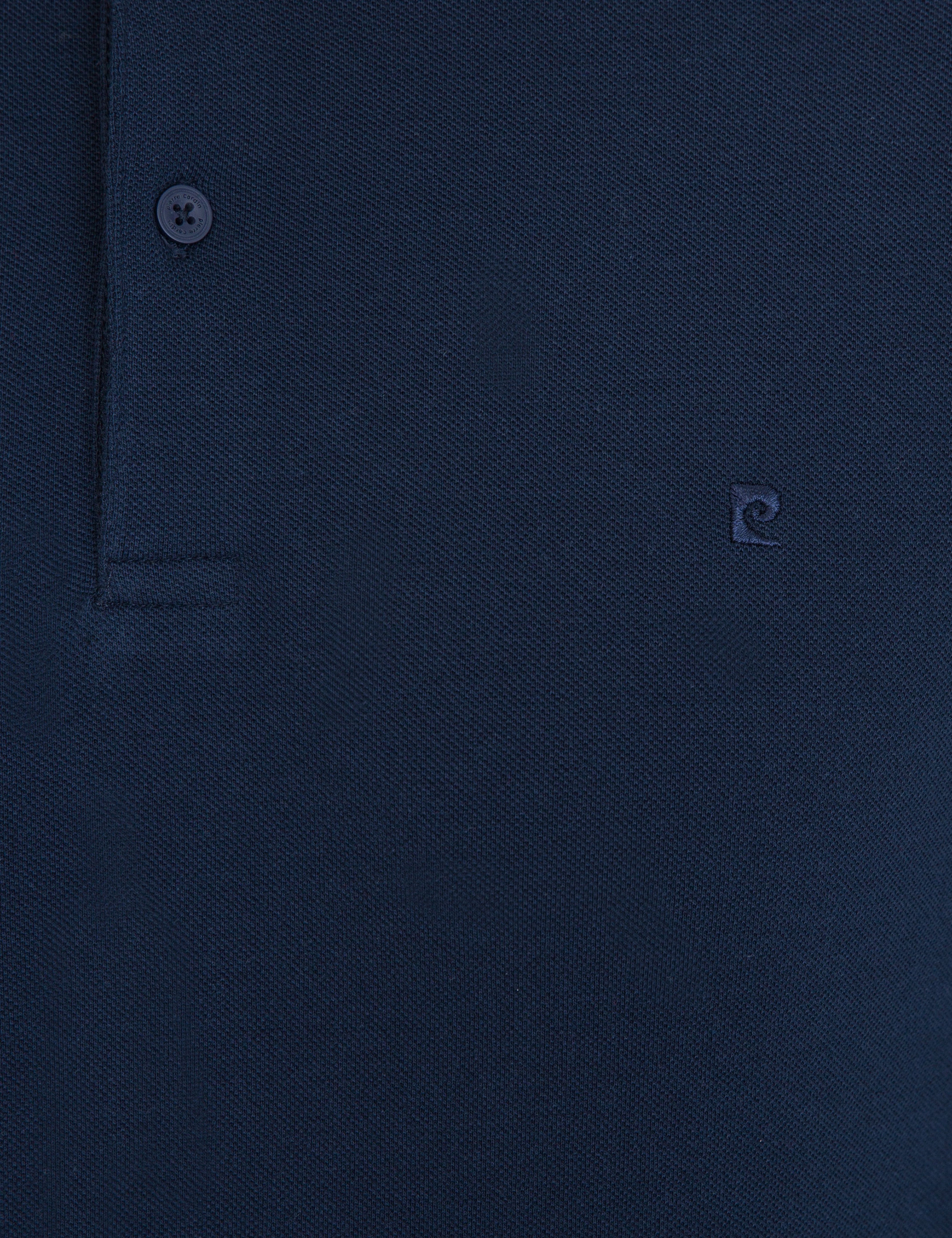 Lacivert Slim Fit Basic Sweatshirt