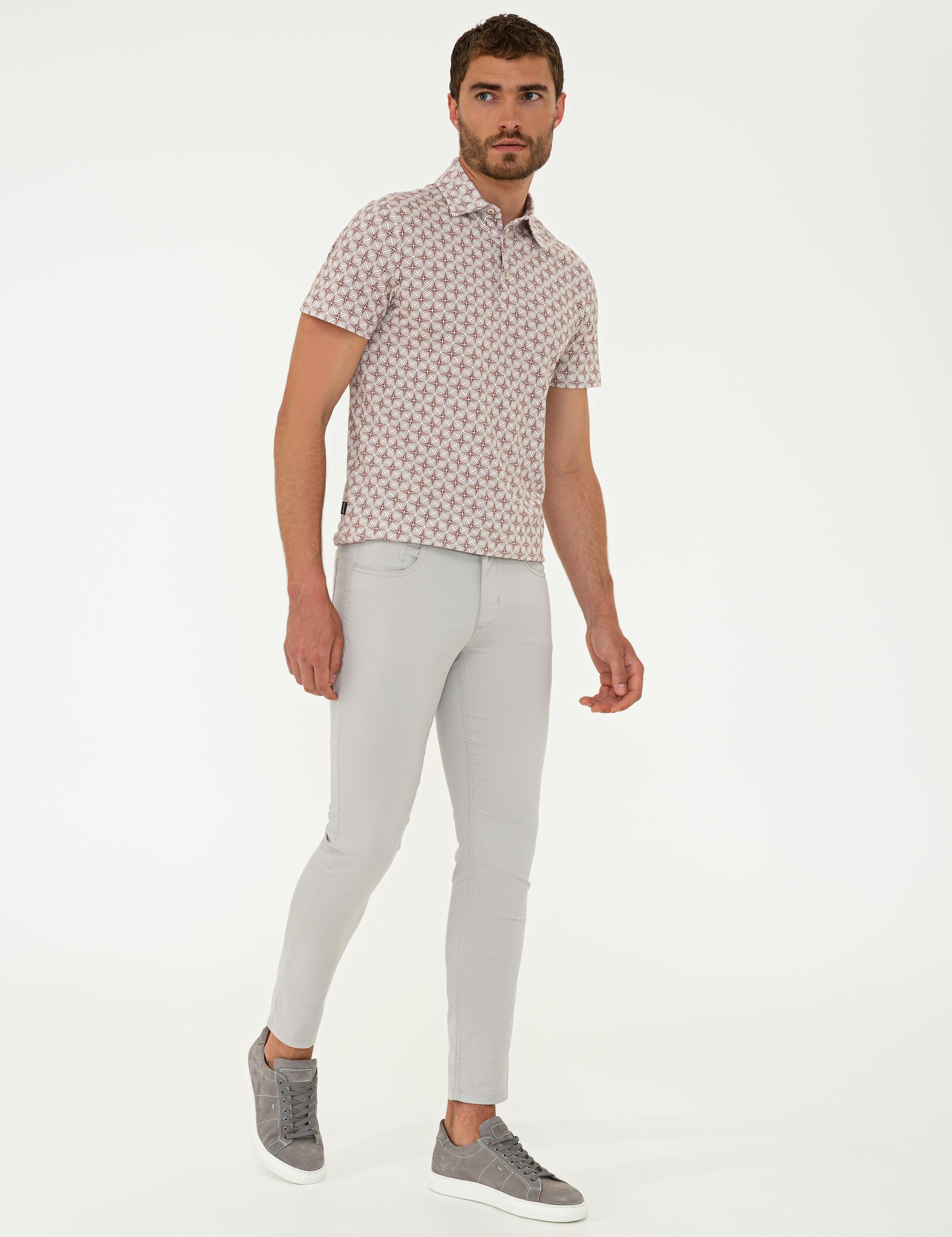 Taş Slim Fit Kanvas Pantolon