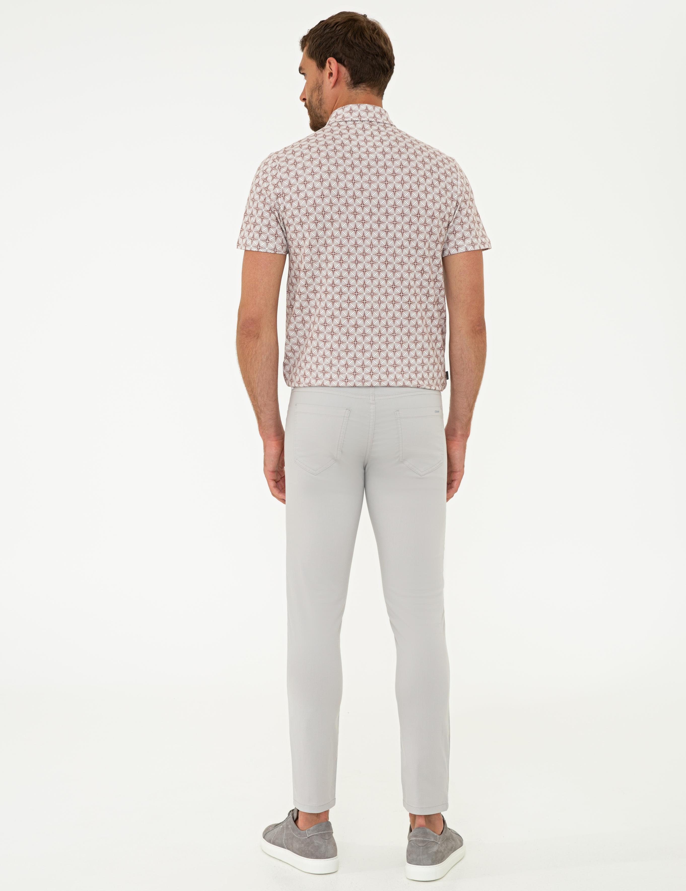 Taş Slim Fit Kanvas Pantolon