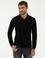 Siyah Slim Fit Basic Sweatshirt