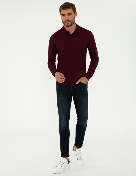 Bordo Slim Fit Basic Sweatshirt - 50241551029