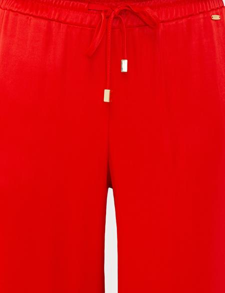 Nar Çiçeği Rahat Kesim Kanvas Pantolon - 50243312013