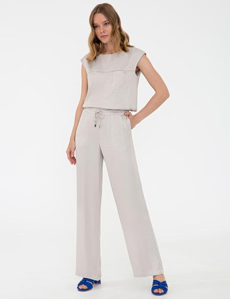 Taş Rahat Kesim Kanvas Pantolon - 50243312006